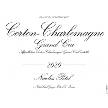 Nicolas Potel Corton Charlemagne Blanc Grand Cru 2020, 750ml