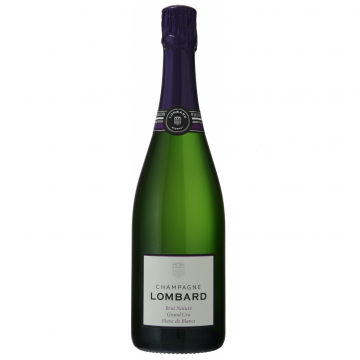 Champagne Lombard Brut Nature Grand Cru Blanc De Blancs, 750ml