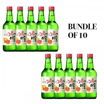 [Bundle of 10] Jinro Grapefruit Soju