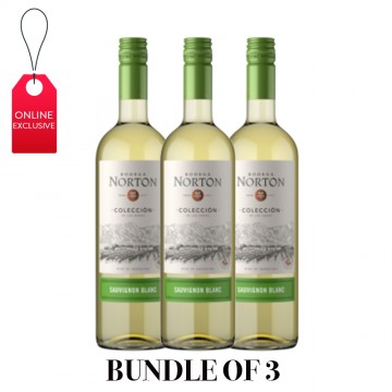 [Bundle of 3]	Bodega Norton Coleccion Sauvignon Blanc 2022