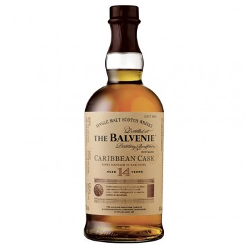Balvenie 14 Year Old Caribbean Cask Single Malt Scotch Whisky, 700ml