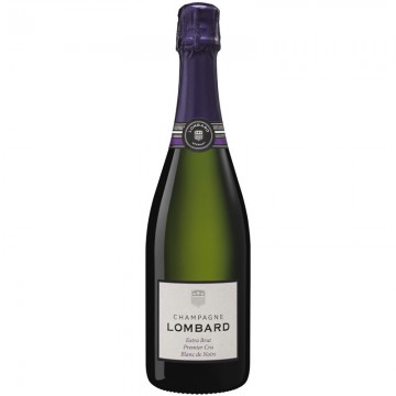 Champagne Lombard Extra Brut Premier Cru Blanc De Noirs , 750ml