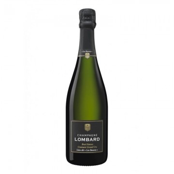 Champagne Lombard Brut Nature Cramant Grand Cru  Blanc De Blancslieu Dit Les Bauves , 750ml