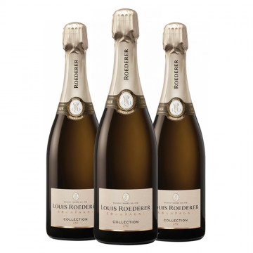 [Bundle of 3] Louis Roederer Collection 242, 750ml