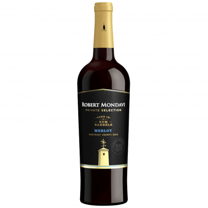 ROBERT MONDAVI PRIVATE SELECTION RUM BARREL AGED MERLOT 2021