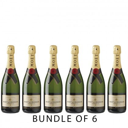 (Bundle of 6) Moet & Chandon Brut Imperial NV 75cl