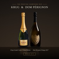 [10.10 Flash Sales] Krug Brut And DOM Perignon 2017 750ML