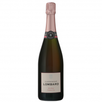 Champagne Lombard Extra Brut Rose Premier Cru
