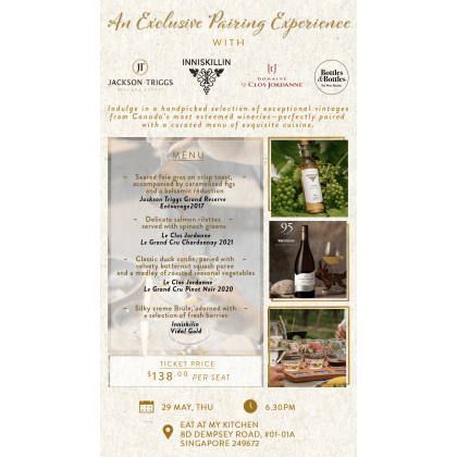 Canadian Wines Pairing Dinner