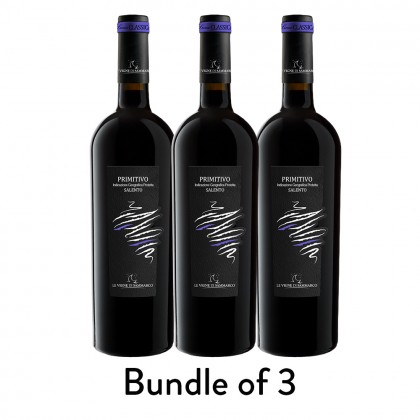 [Bundle of 3] Le Vigne di Sammarco Organic Primitivo Salento IGP 2023