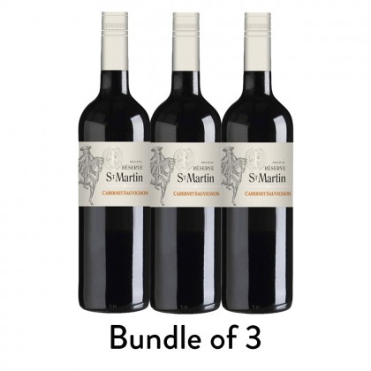 [Bundle of 3] Reserve St Martin Merlot 2023