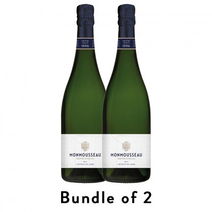 [Bundle of 2] Monmousseau Cuvée Ciselée Crémant de Loire Brut  